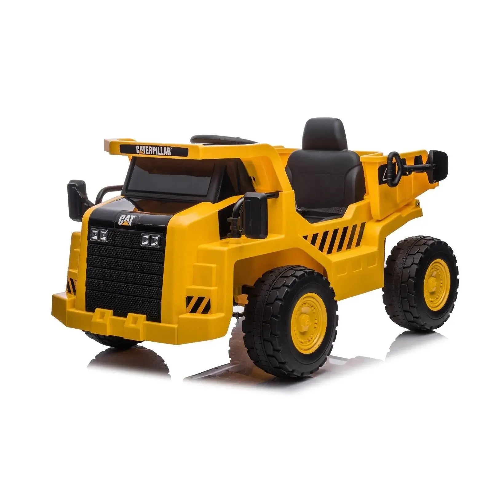 12V CAT Electric Dump Truck 1 Seater Ride-On  DTI Direct USA