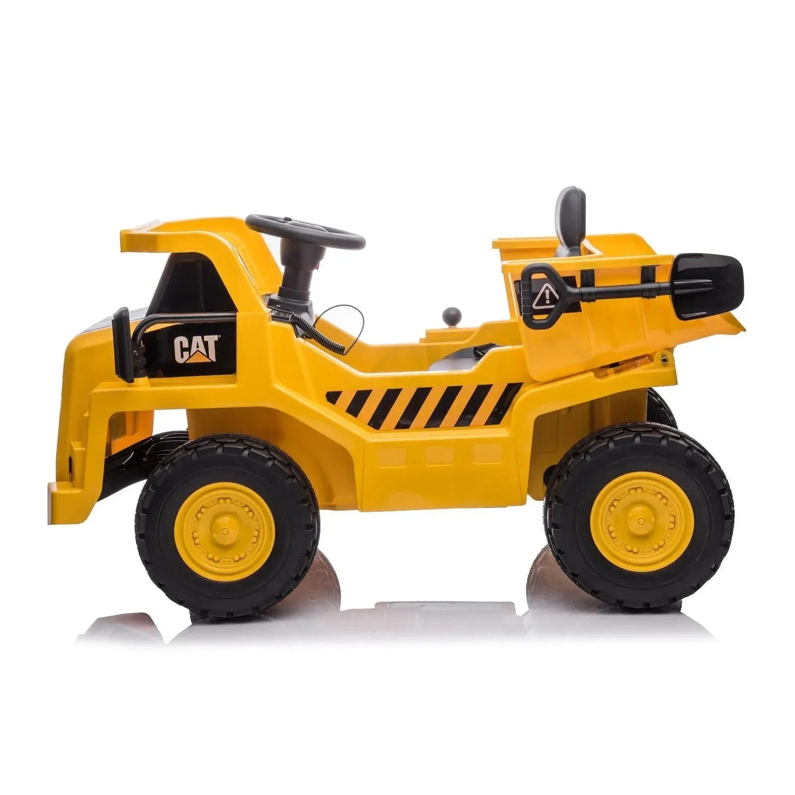 12V CAT Electric Dump Truck 1 Seater Ride-On  DTI Direct USA