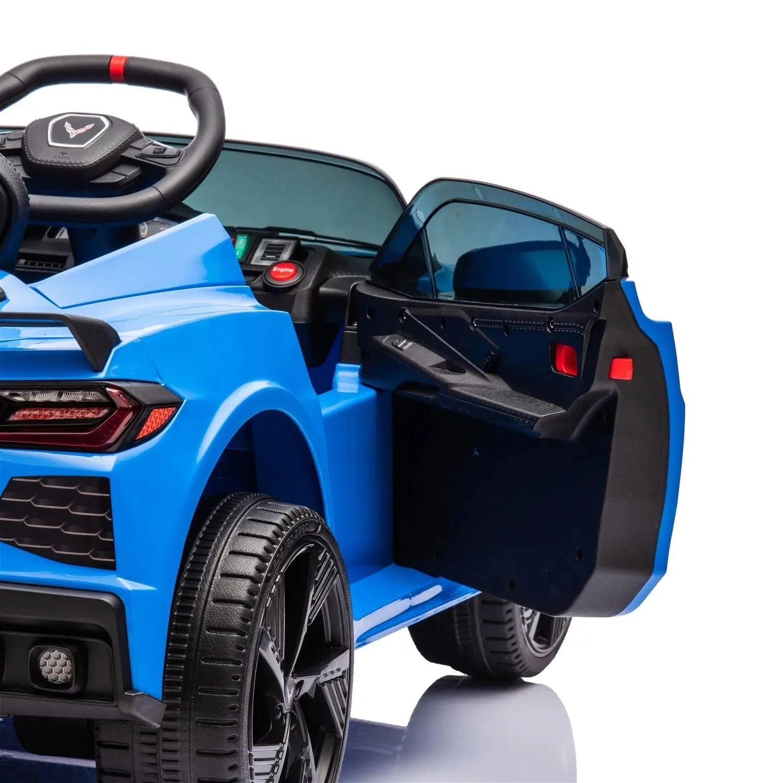 12V Chevrolet Corvette C8 Stingray 1-Seater Kids Ride-On Car  DTI Direct USA