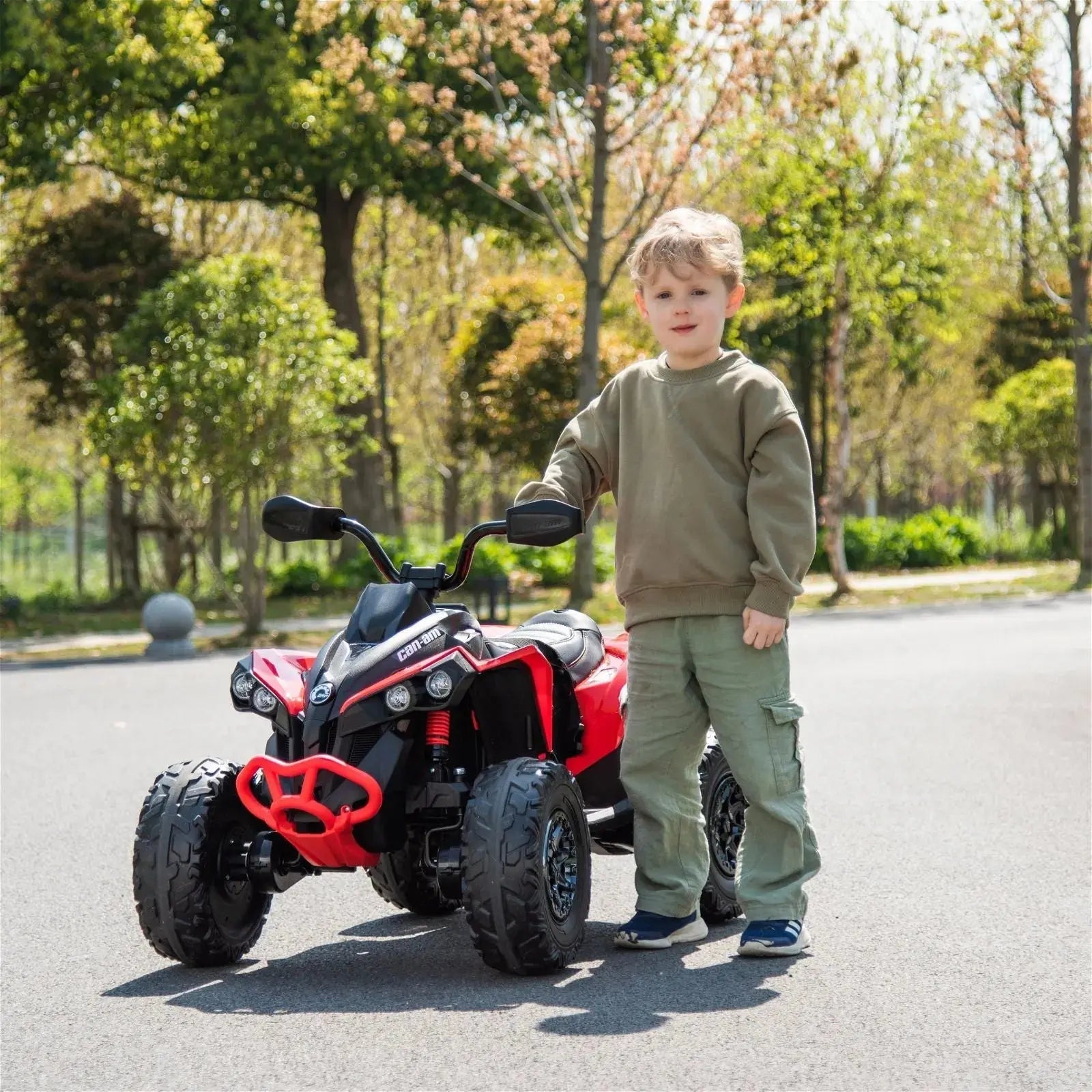 24V Can Am Renegade 1-Seater Kids ATV  DTI Direct USA