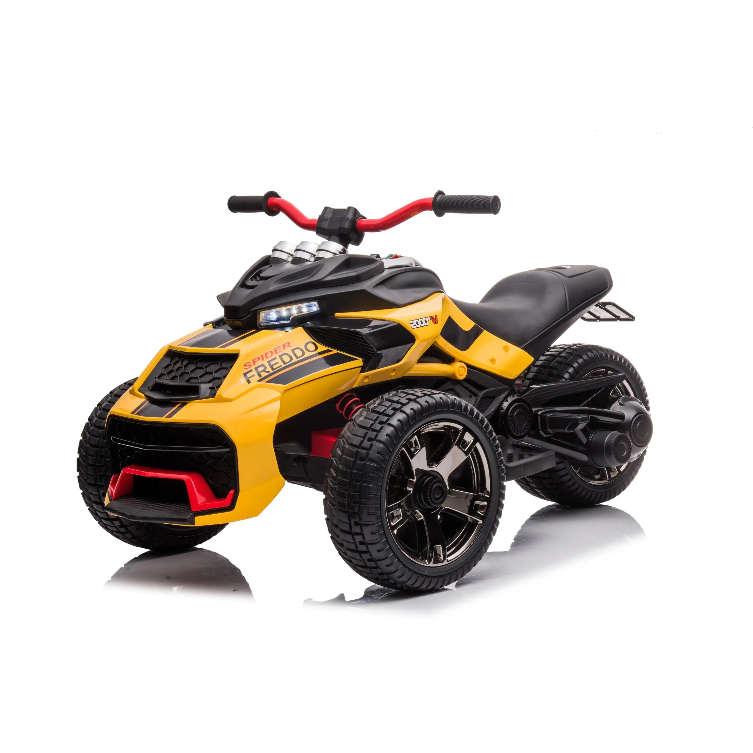 24V Freddo Spider 2 Seater Ride-On 3 Wheel Motorcycle  DTI Direct USA