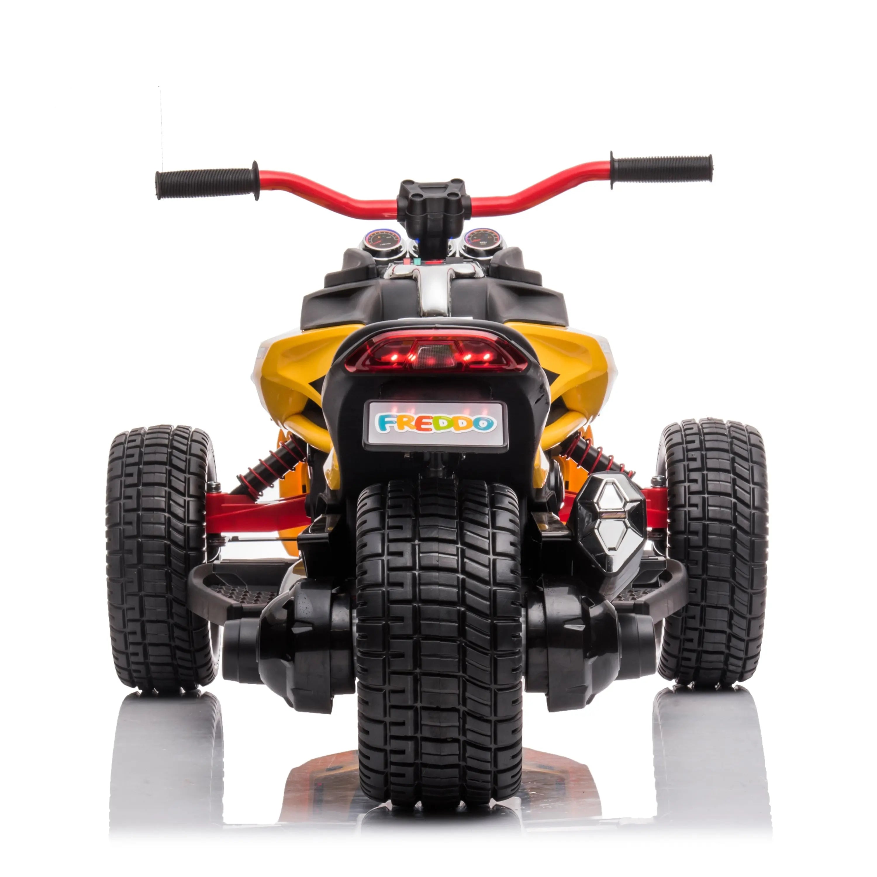 24V Freddo Spider 2 Seater Ride-On 3 Wheel Motorcycle  DTI Direct USA