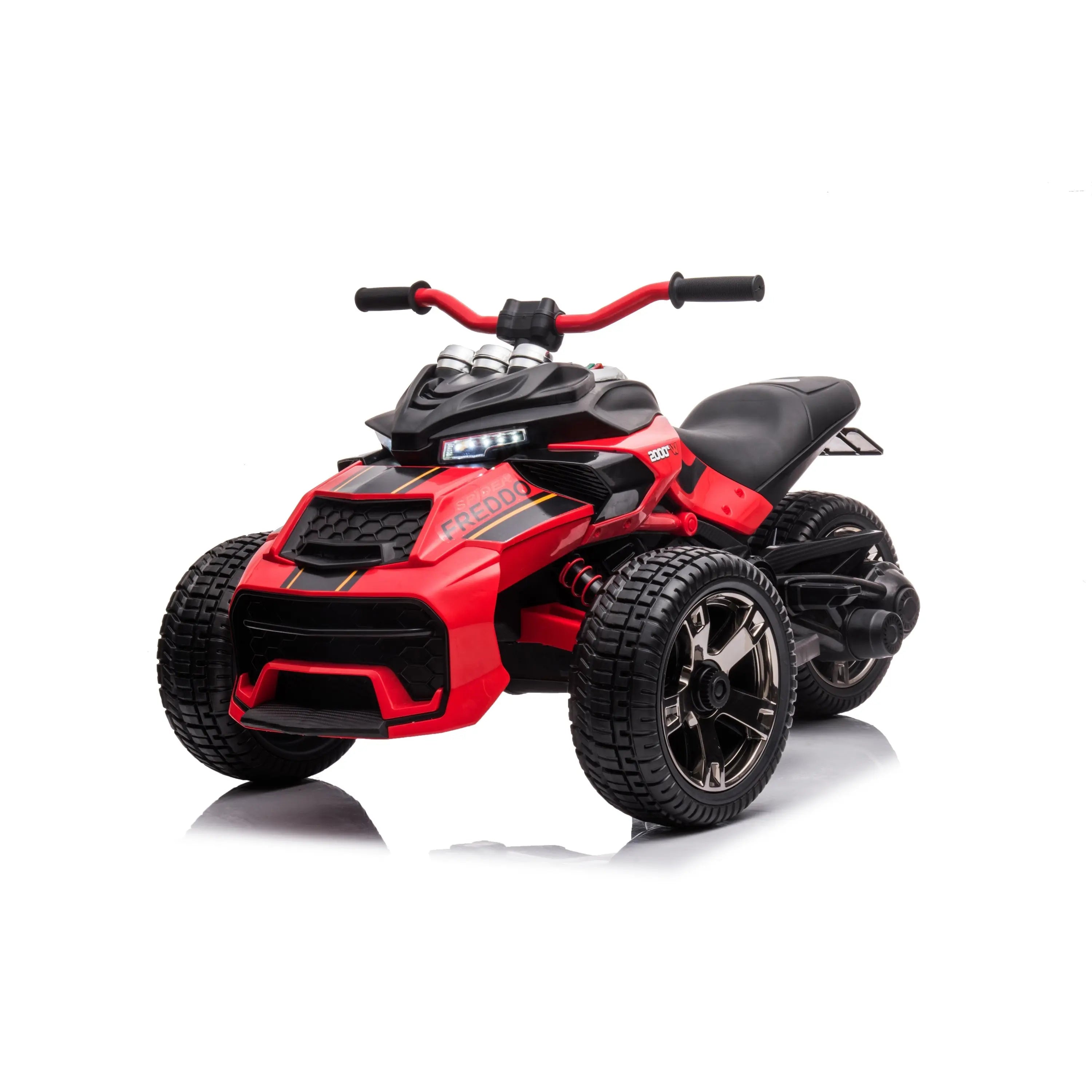 24V Freddo Spider 2 Seater Ride-On 3 Wheel Motorcycle  DTI Direct USA