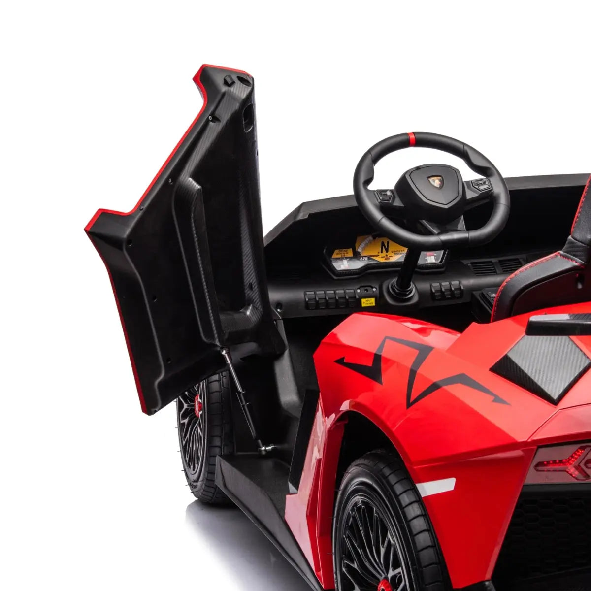 24V Lamborghini Aventador 2 Seater Ride On Car for Kids: Advanced Brushless Motor & Differential for High-Octane Fun  DTI Direct USA