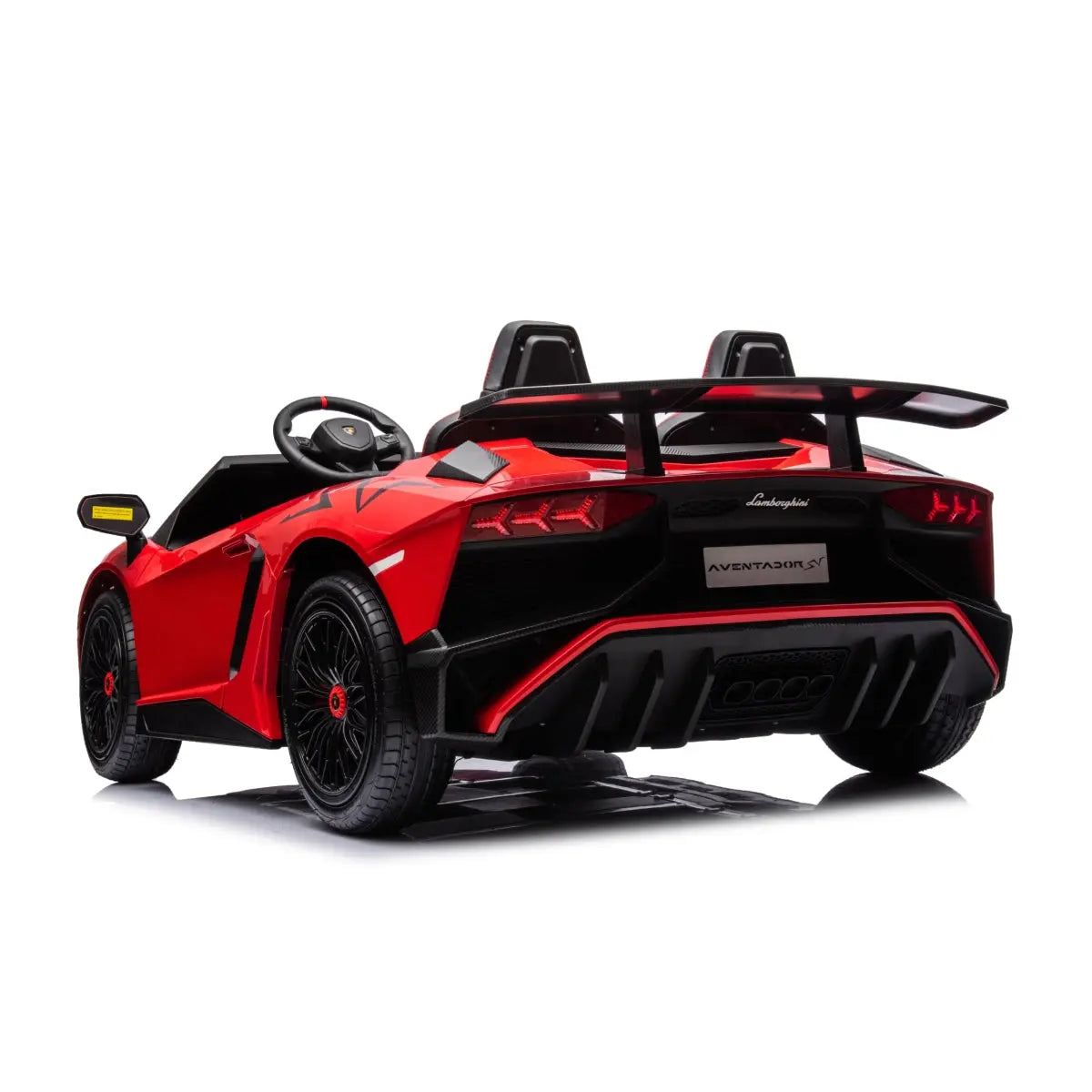 24V Lamborghini Aventador 2 Seater Ride On Car for Kids: Advanced Brushless Motor & Differential for High-Octane Fun  DTI Direct USA