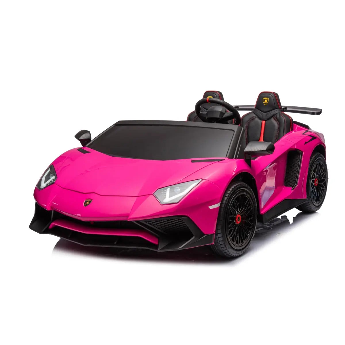 24V Lamborghini Aventador 2 Seater Ride On Car for Kids: Advanced Brushless Motor & Differential for High-Octane Fun  DTI Direct USA