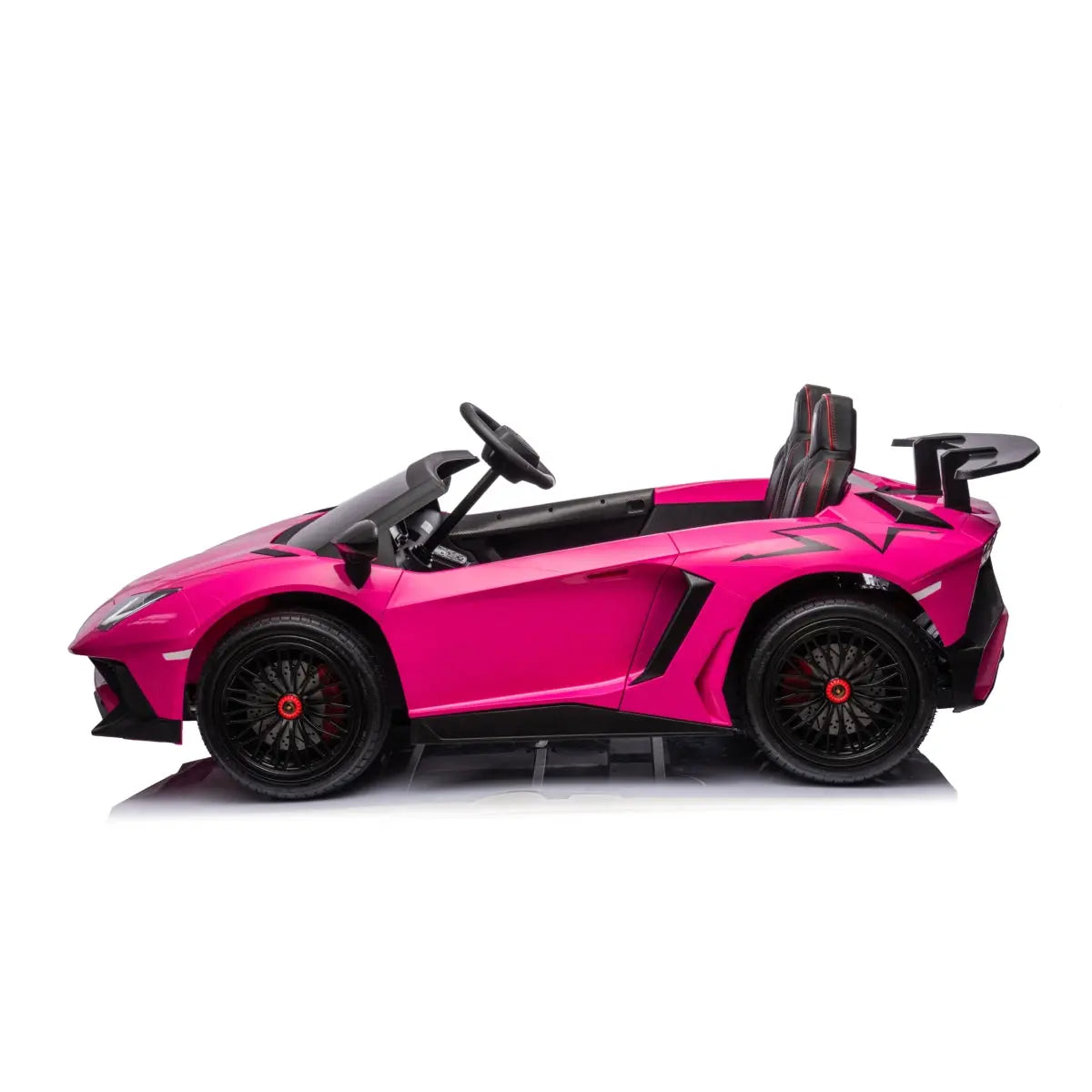 24V Lamborghini Aventador 2 Seater Ride On Car for Kids: Advanced Brushless Motor & Differential for High-Octane Fun  DTI Direct USA