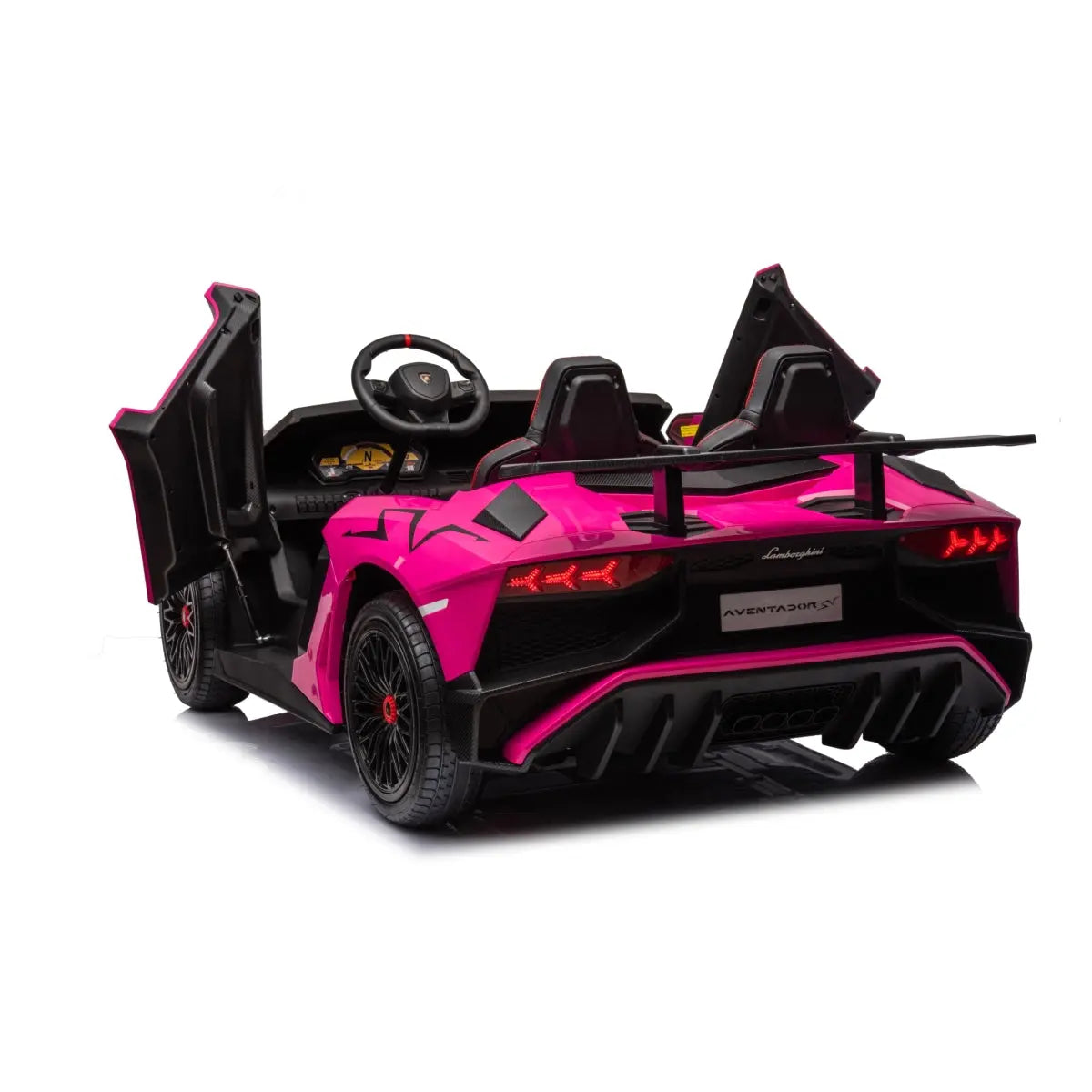 24V Lamborghini Aventador 2 Seater Ride On Car for Kids: Advanced Brushless Motor & Differential for High-Octane Fun  DTI Direct USA