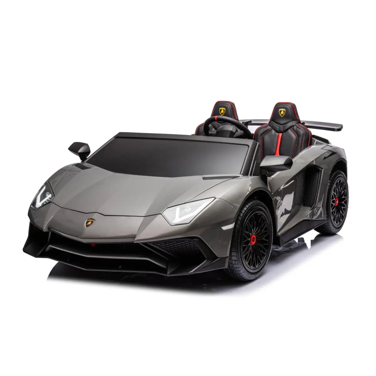 24V Lamborghini Aventador 2 Seater Ride On Car for Kids: Advanced Brushless Motor & Differential for High-Octane Fun  DTI Direct USA