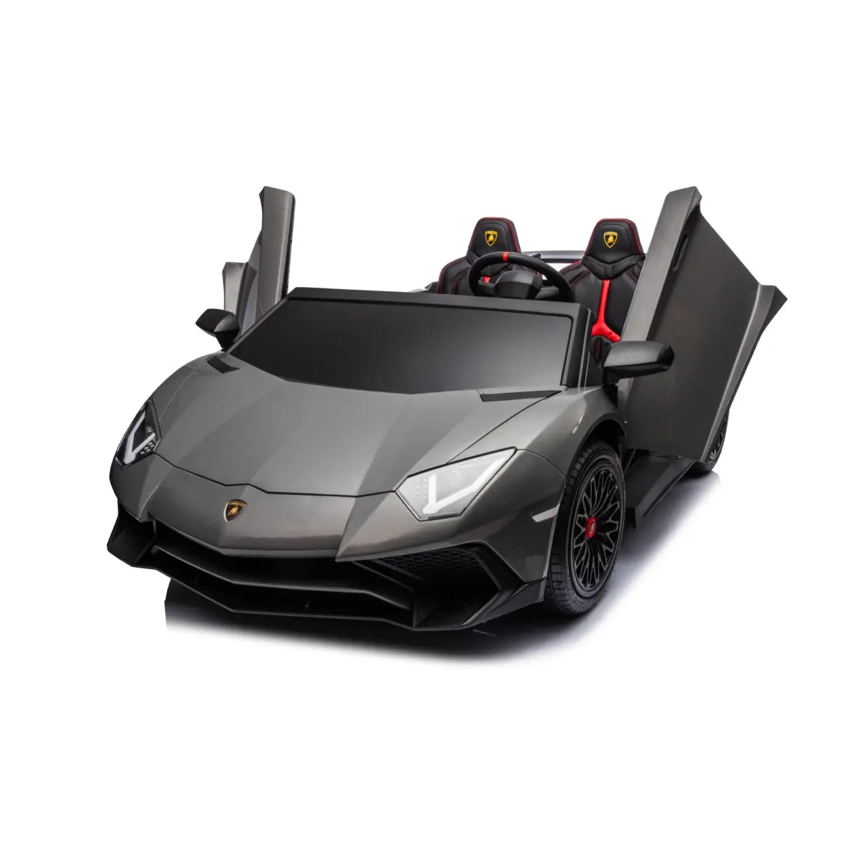 24V Lamborghini Aventador 2 Seater Ride On Car for Kids: Advanced Brushless Motor & Differential for High-Octane Fun  DTI Direct USA