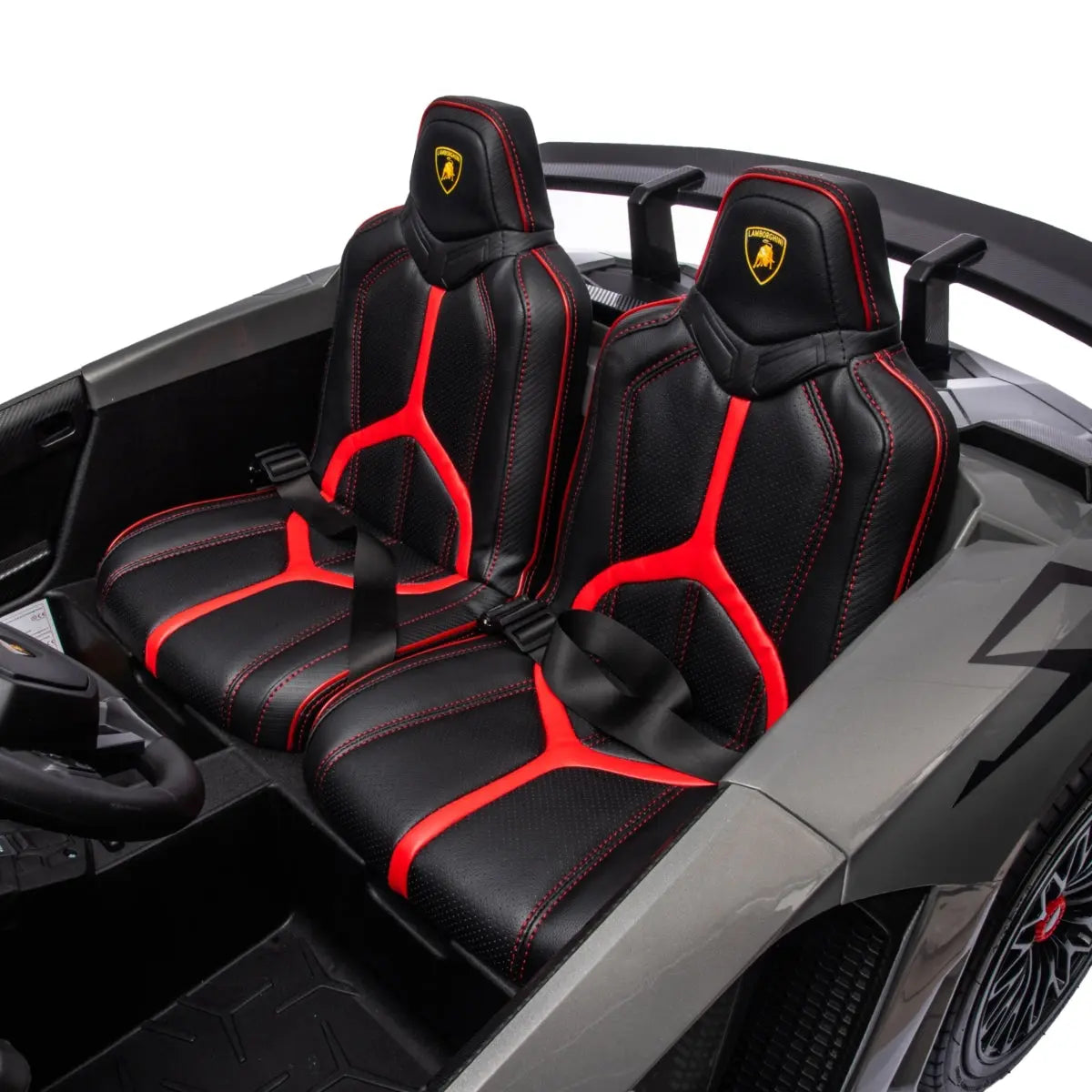 24V Lamborghini Aventador 2 Seater Ride On Car for Kids: Advanced Brushless Motor & Differential for High-Octane Fun  DTI Direct USA