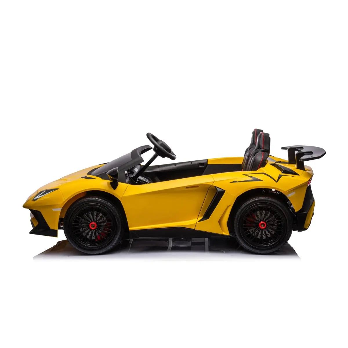 24V Lamborghini Aventador 2 Seater Ride On Car for Kids: Advanced Brushless Motor & Differential for High-Octane Fun  DTI Direct USA