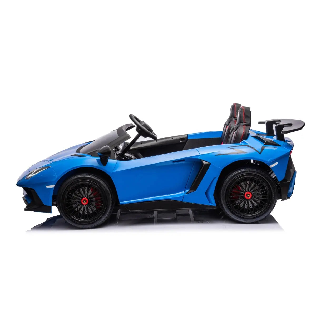 24V Lamborghini Aventador 2 Seater Ride On Car for Kids: Advanced Brushless Motor & Differential for High-Octane Fun  DTI Direct USA