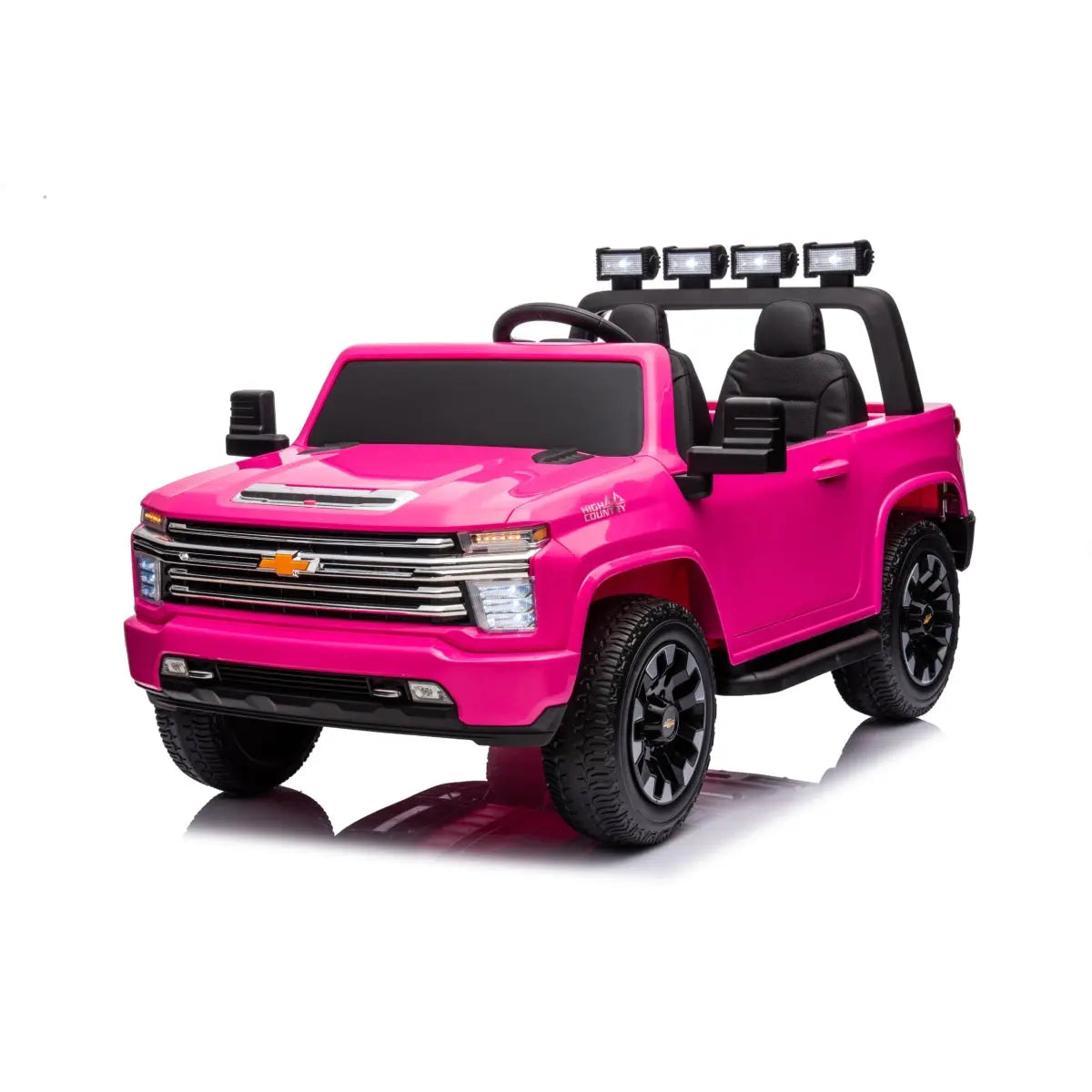 24V 4x4 Chevrolet Silverado 2 Seater Ride on Truck  DTI Direct USA