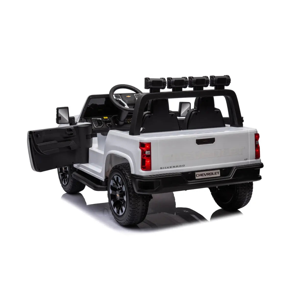 24V 4x4 Chevrolet Silverado 2 Seater Ride on Truck  DTI Direct USA