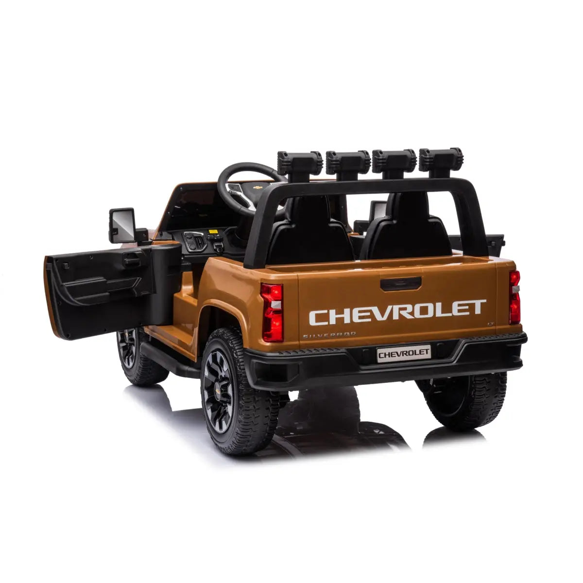 24V 4x4 Chevrolet Silverado 2 Seater Ride on Truck  DTI Direct USA