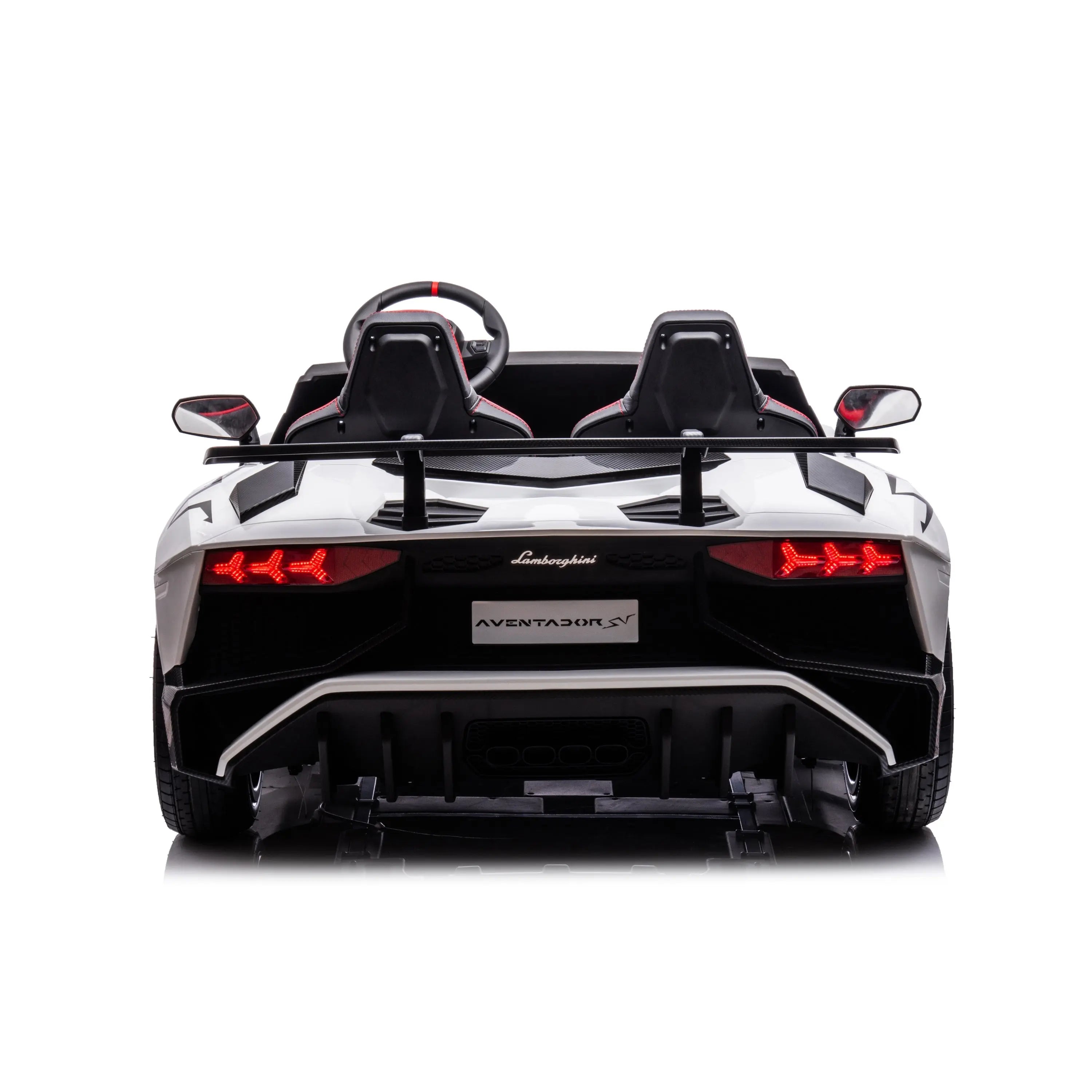 24V Lamborghini Aventador 2 Seater Ride On Car for Kids: Advanced Brushless Motor & Differential for High-Octane Fun  DTI Direct USA