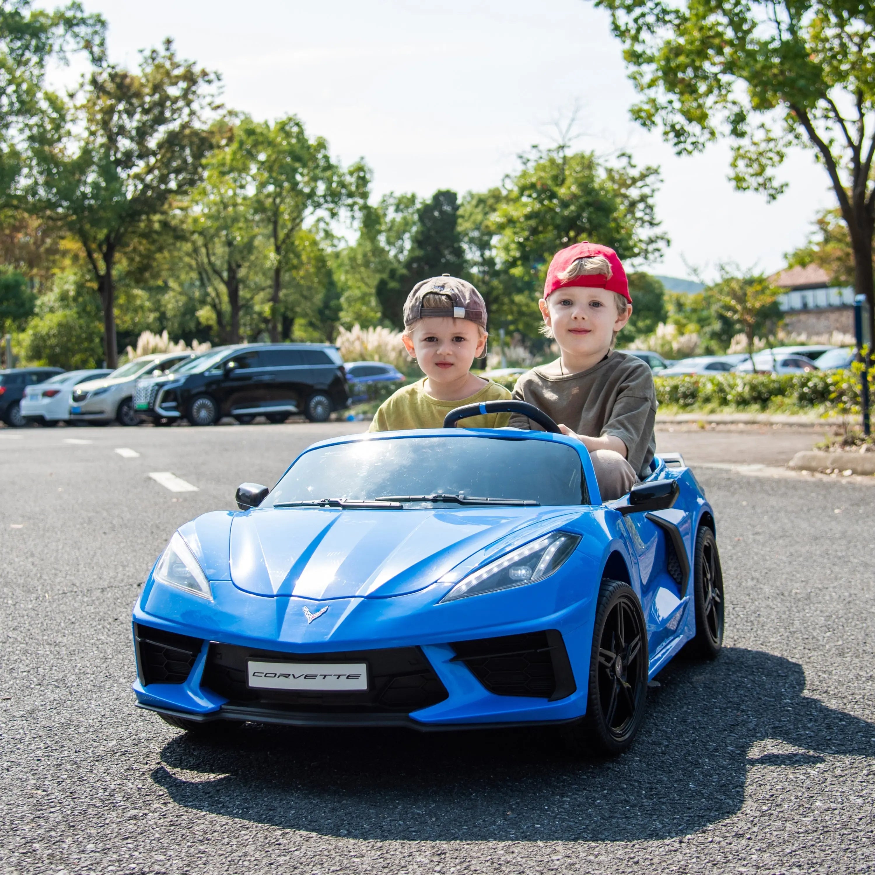 24V Chevrolet Corvette C8 2 Seater Ride on Car  DTI Direct USA