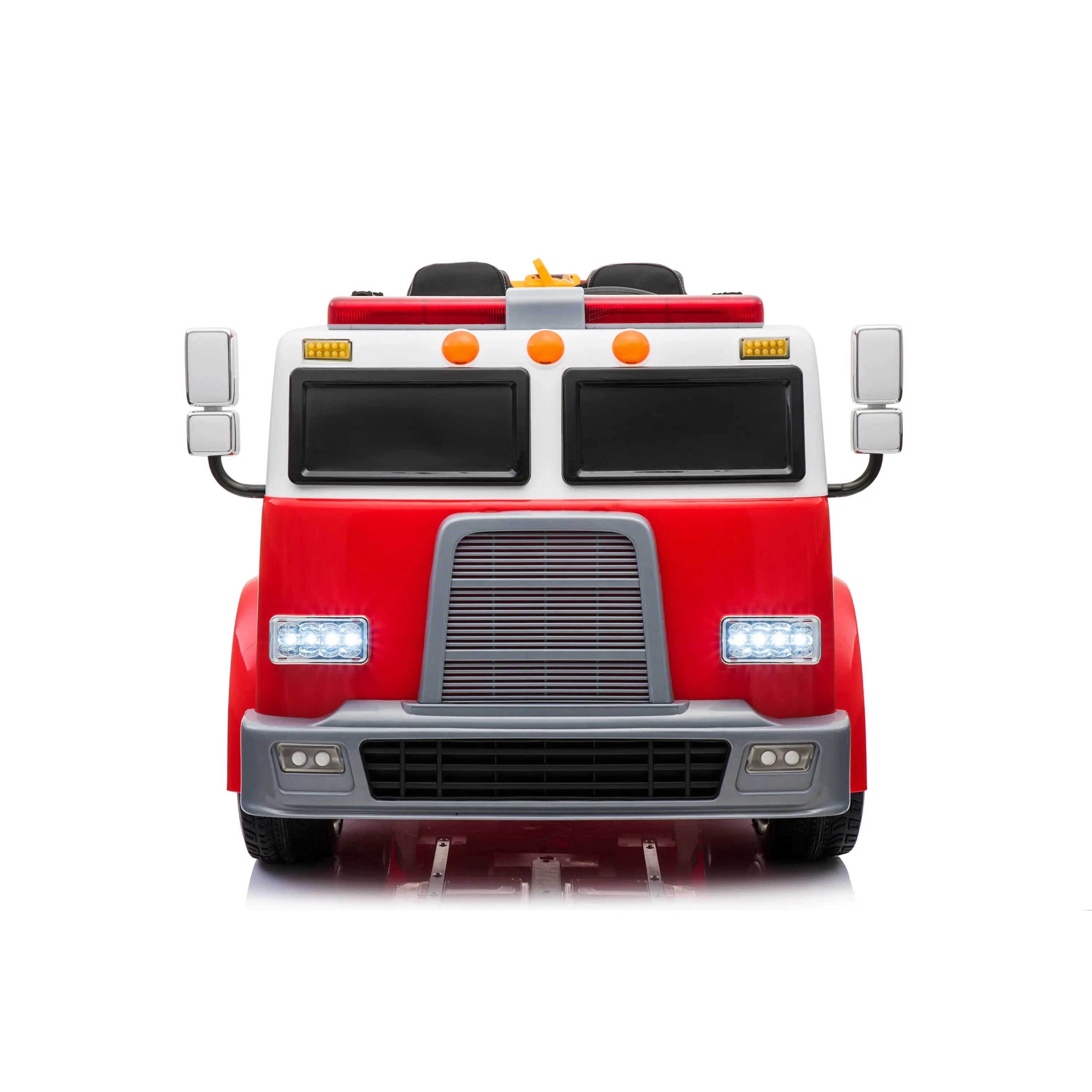 24V Freddo Fire Truck 2-Seater Ride on  DTI Direct USA