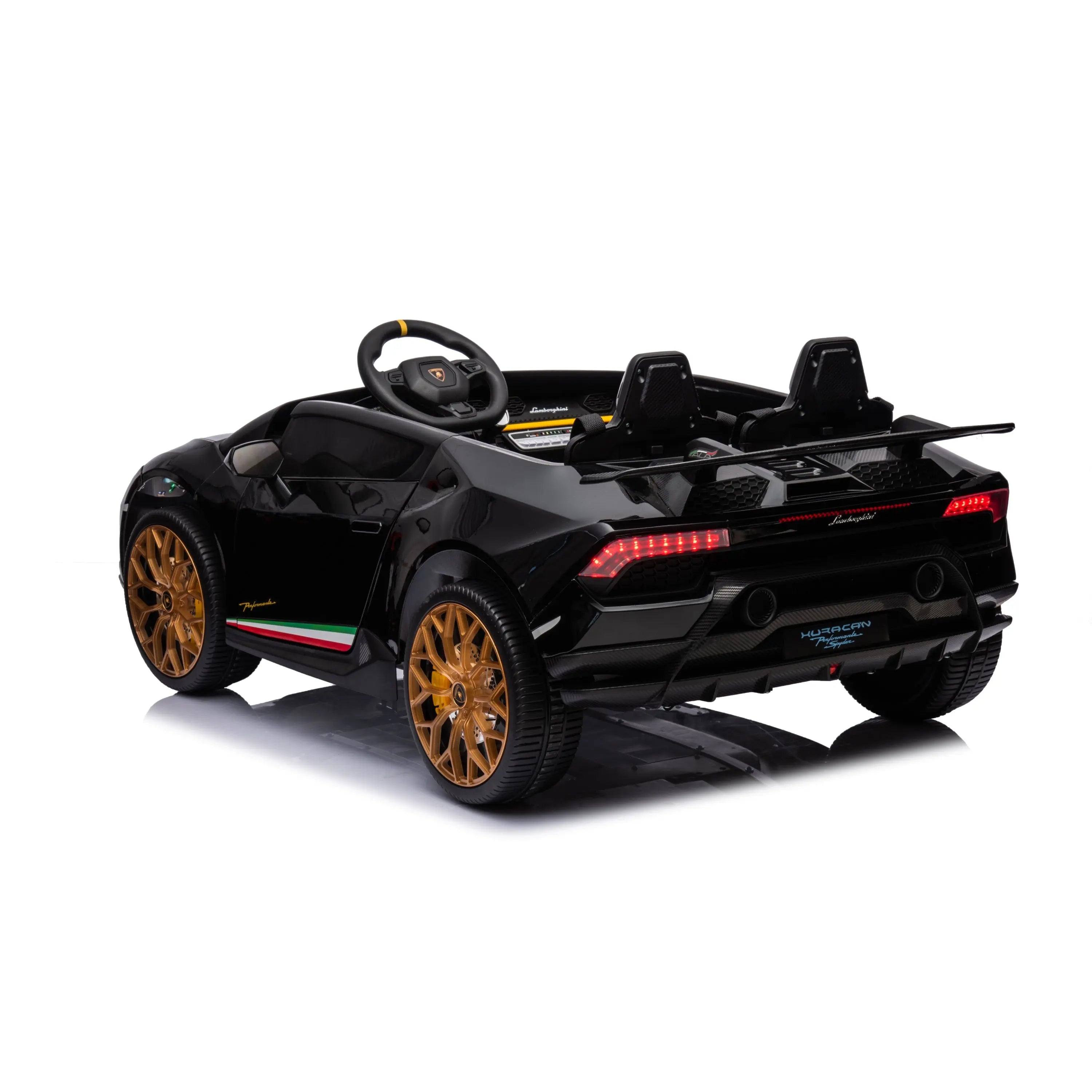 24V Lamborghini Huracan 2 Seater Kids' Electric Ride-On  DTI Direct USA