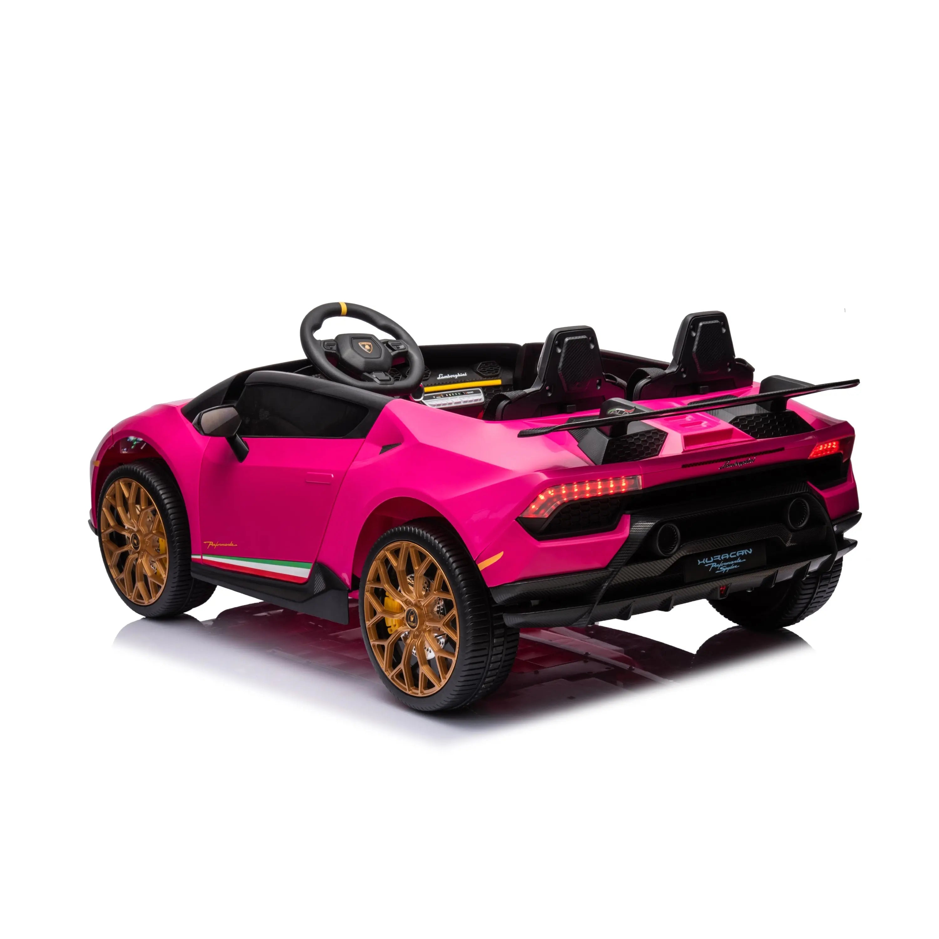 24V Lamborghini Huracan 2 Seater Kids' Electric Ride-On  DTI Direct USA