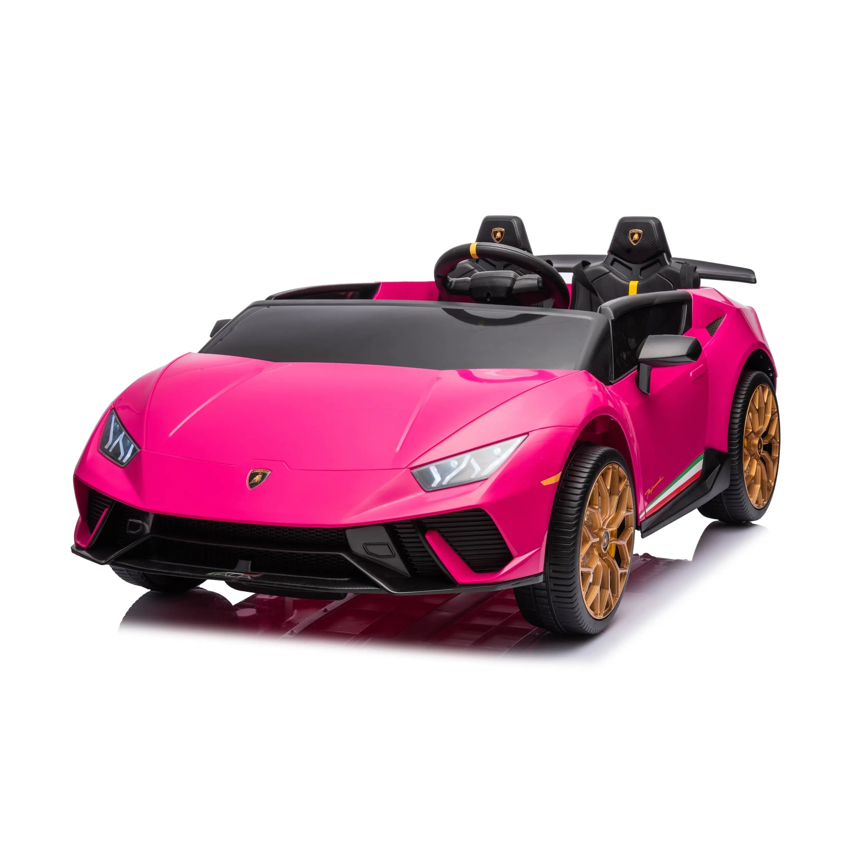 24V Lamborghini Huracan 2 Seater Kids' Electric Ride-On  DTI Direct USA