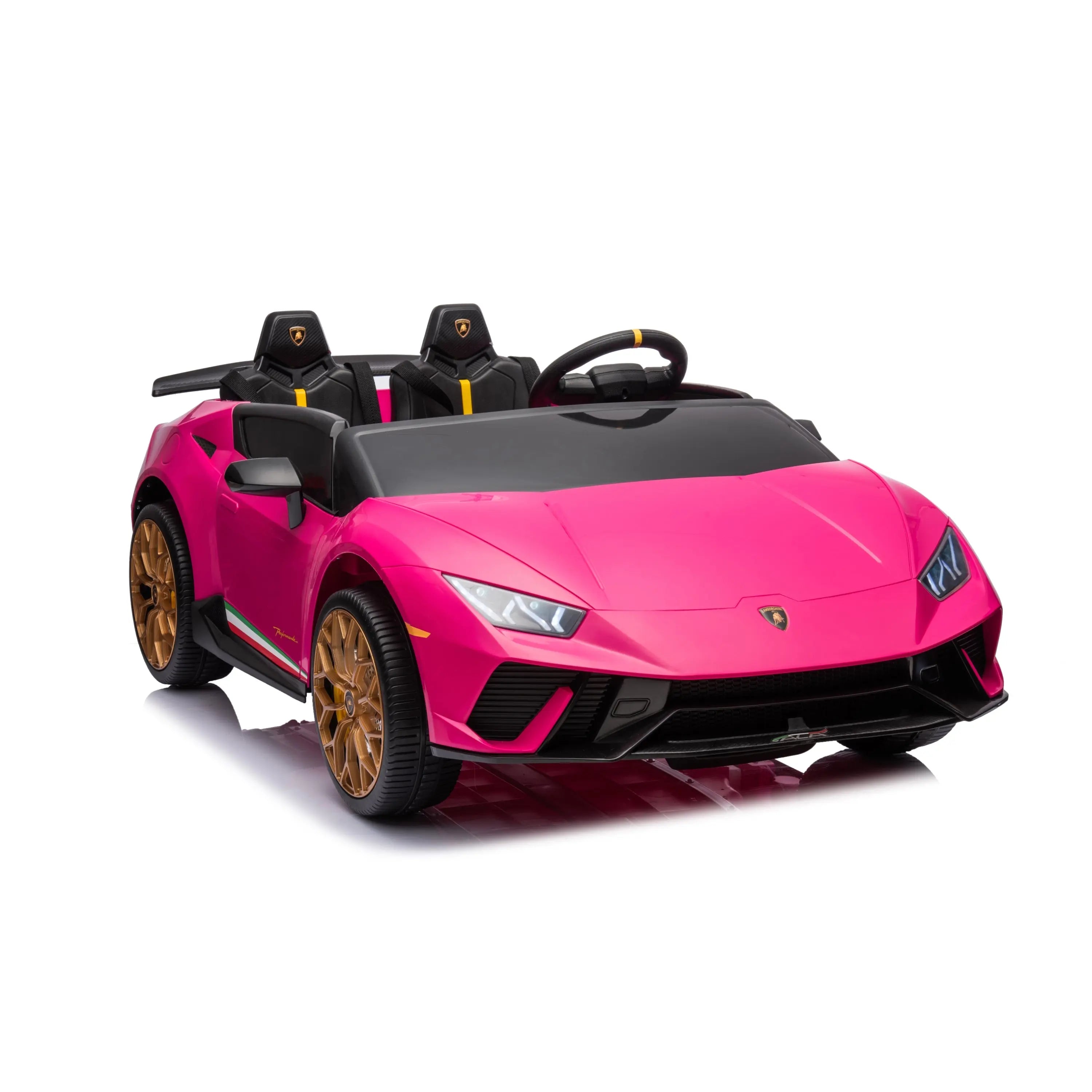 24V Lamborghini Huracan 2 Seater Kids' Electric Ride-On  DTI Direct USA