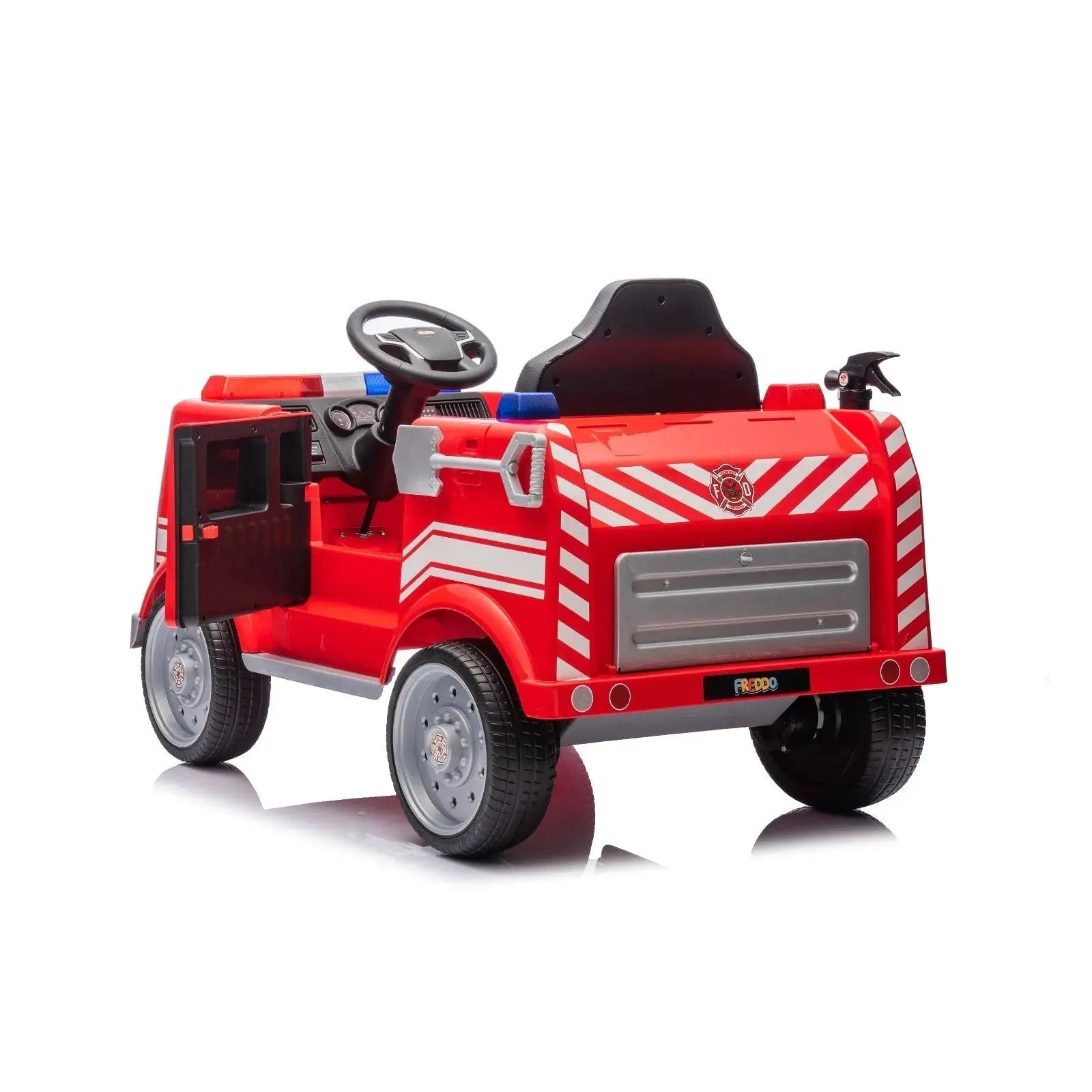 12V Freddo Fire Truck 1 Seater Ride on  DTI Direct USA