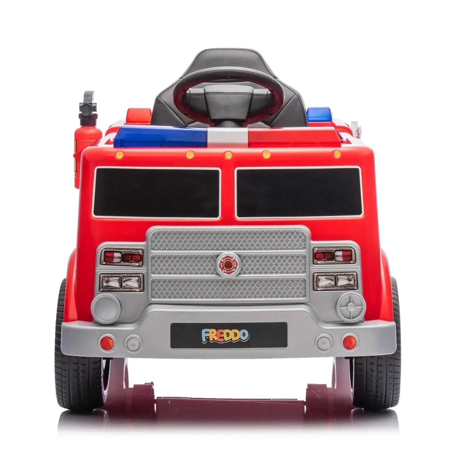 12V Freddo Fire Truck 1 Seater Ride on  DTI Direct USA