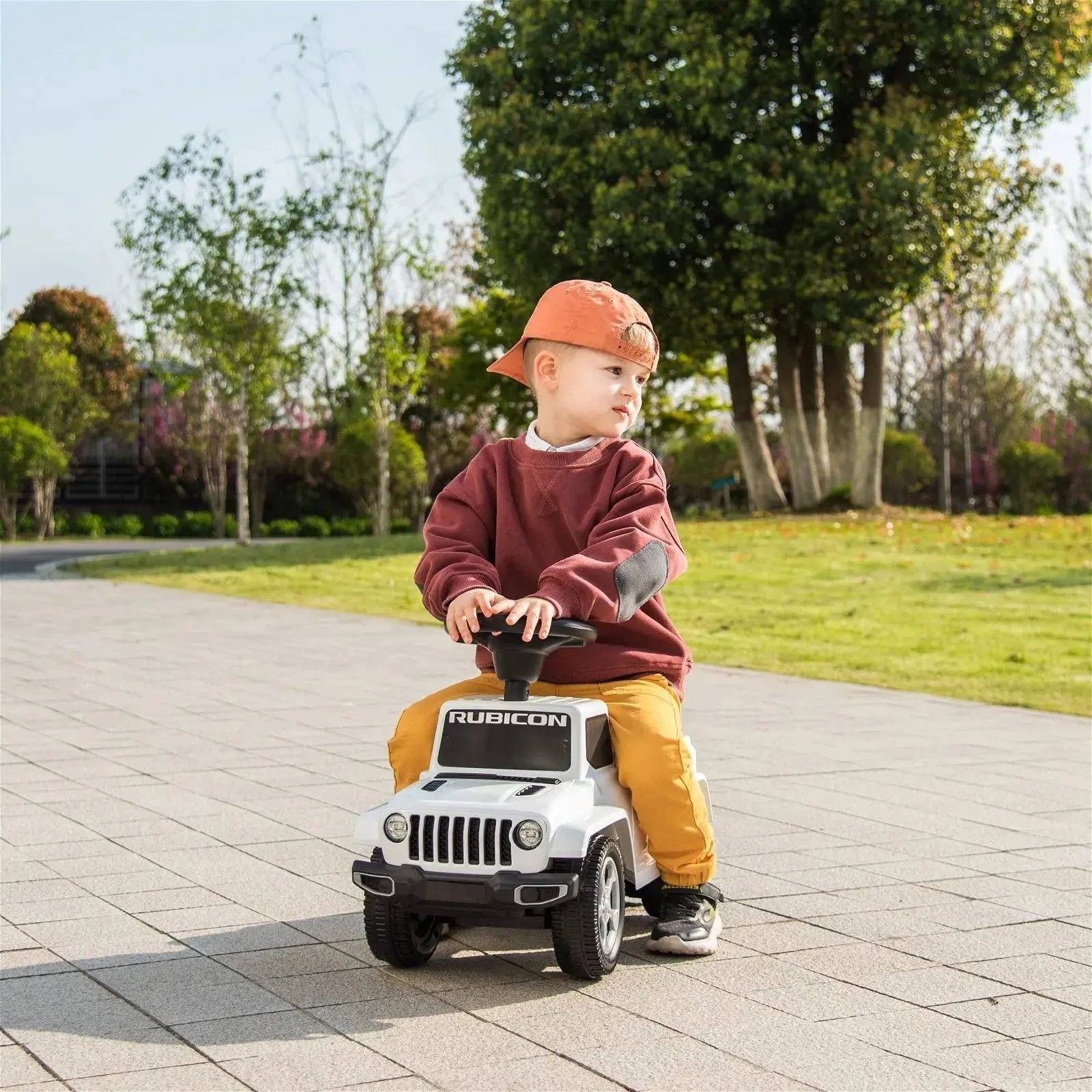 Jeep Rubicon Foot to Floor Ride-On for Toddlers  DTI Direct USA