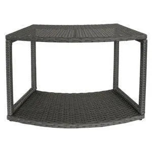 Wicker Open Storage Unit for Round Spa  DTI Direct USA