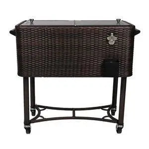 Wicker Patio Cooler - 80QT  DTI Direct USA