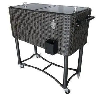 Wicker Patio Cooler - 80QT  DTI Direct USA